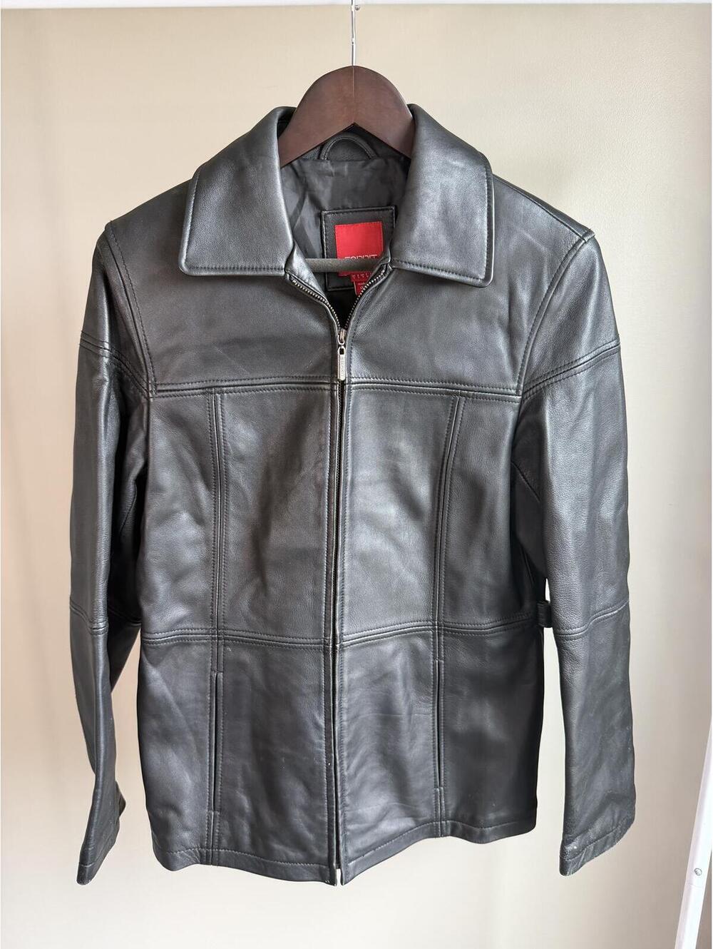 Esprit leather jacket
